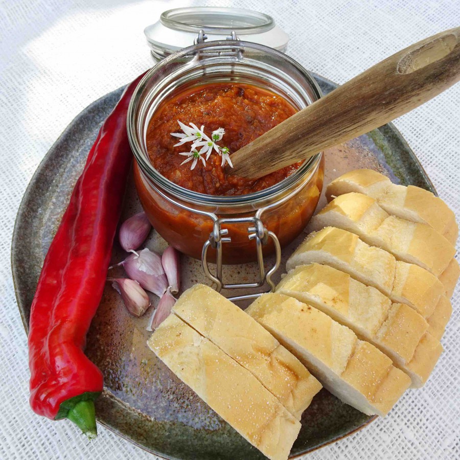 Ajvar - Kroatische paprikasaus