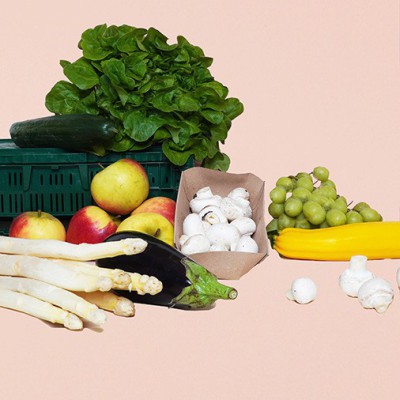 Groenten-, fruit- en receptboxen