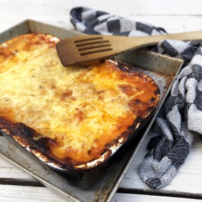 Lasagne van koolraap