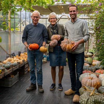 Op bezoek bij familie Booij